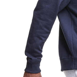 Sudaderas con capucha de algodón 100% para hombre de alta calidad al por mayor para invierno logotipo frontal bordado liso teñido servicios ODM - Product Image 3