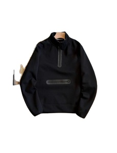 2026 Custom Washed Half-Zip Sweatshirt – Unisex Raglan Sleeve Loose Fit <b>Pullover</b>, Streetwear Sports Hoodie <b>for</b> <b>Men</b> - Product Image 5