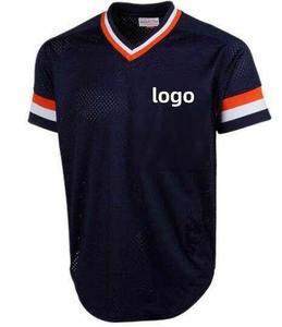 Baseball Jersey Digital Print Short Sleeve Custom 100% Polyester Anti-Bacterial Moisture Wicking Quick Dry Breathable Stand - Product Image 2