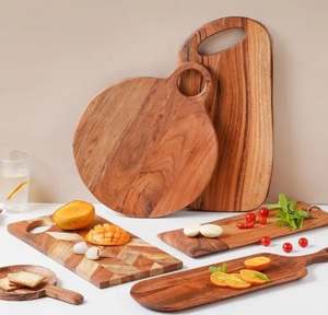 Nouvelle planche à découper en bois de conception simple conçue pour offrir des performances fiables pour tous les types de préparation des aliments - Product Image 4