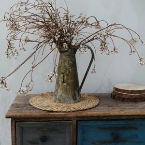 Napperon rond naturel tissé à la main Produits écologiques Fabriqué au Vietnam Décoration de table Napperon tissé Vente en gros - Product Image 4