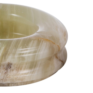 Cendrier en onyx jaune clair OEM, écologique, fait à la main, en marbre, certifié ISO, personnalisé, meilleur prix, faible MOQ, nouveau MINERALS ROUTE - Product Image 4