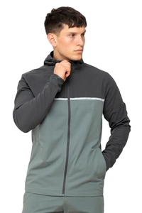 Conjunto de Chaqueta Cortavientos y Pantalones Cortos de Invierno para Hombre, Estilo Urbano, 100% Algodón, Estampado de Alta Calidad, Personalizable, 2 Piezas - Product Image 3