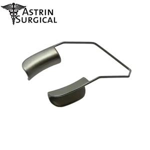 Barraquer Chất lượng cao Hướng dẫn sử dụng mắt speculums rắn lưỡi rút lại thép không gỉ Dụng cụ phẫu thuật MOL tiêu chuẩn an toàn - Product Image 1
