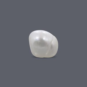 Perles d'eau douce blanches naturelles en vrac 7-8 mm pour bijoux - Product Image 1