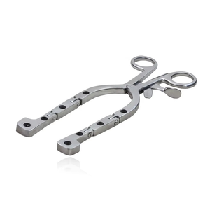 Sistema de Retractor Cervical Caspar Premium, Instrumentos Neuroquirúrgicos Espinales de Acero Inoxidable, Autoestable, de Doble Bisagra, Reutilizables - Product Image 1