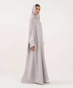Khimar de Crepé de Seda de Hielo de Alta Calidad para Ramadán 2025, Jilbab Informal, Vestido Largo Interior, Gran Venta, Moda Musulmana, Abaya Informal para Mujer - Product Image 6