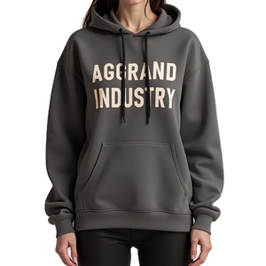 Sudadera con Capucha Mexion de Alta Calidad, Tejido Grueso para Invierno, Estilo Urbano, Manga Raglán, Impermeable, Resistente al Viento, Corte Regular, Color Sólido - Product Image 4