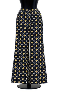 OEM personalizado señoras de cintura alta pantalones de pierna ancha para mujer Palazzo pantalones para la Oficina ropa formal y ropa casual a granel al por mayor - Product Image 4