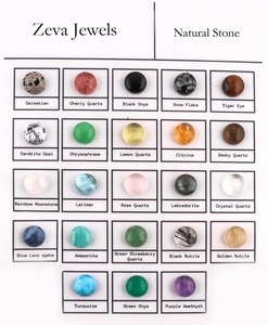 Joyería de gemas de tierra natural tres delicadas piedras preciosas de Larimar anillo de puño ajustable Latón chapado en oro amarillo anillos de declaración de banda ancha - Product Image 5