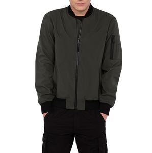 Blouson d'aviateur pour hommes de haute qualité imperméable Style High Street Baseball à la mode confortable Durable Nylon toile matériel - Product Image 1