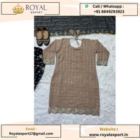 Nouvelle collection tendance de Patiyala Dhoti avec broderie lourde par Royal Export
