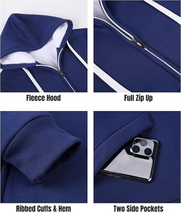 Ropa deportiva informal para hombre Chaleco de lana Sherpa ultra suave Chaleco de tela de lana de Cachemira transpirable Uso de trabajo de invierno Vintage - Product Image 4