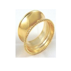 Premier qualité aluminium argent rond de serviette maison Table à manger décoration grand porte-serviettes serviette boucle à prix raisonnable - Product Image 5