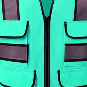 Chaleco de Seguridad de Alta Visibilidad para Hombre, Personalizado, Antiestático, Ignífugo, con Múltiples Bolsillos Reflectantes - Product Image 5