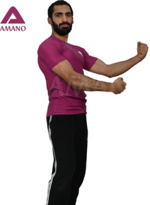 Nouveautés Chemises de compression personnalisées Rash Guard à sublimation pour jeunes OEM Design Logo Rash Guard pour hommes à bas prix Amano Sports - Product Image 5