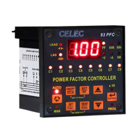 Banc de condensateurs CELEC APFC à haute efficacité, relais, contrôleur KVAR (6 étages), 240V-415V, 45-65Hz, 0,80 retard, 0,80 avance, facteur de puissance