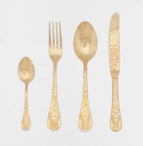 Couverts légers en acier inoxydable avec bords fins et prise confortable pour les repas quotidiens décontractés ou les petits rassemblements - Product Image 5