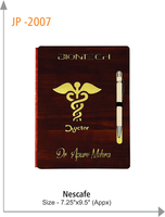 Cuaderno diario de madera de tapa dura A5 al por mayor logotipo personalizado encuadernación térmica perfecta planificador de negocios con páginas forradas