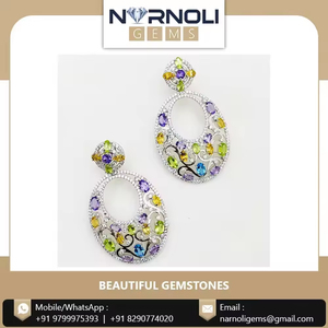 Pendientes de Plata de Ley 925 elegantes y rentables con tachuelas de amatista joyería sofisticada y atemporal - Product Image 2