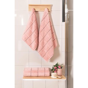 Serviette de bain carrée en micro-coton Varol 90x150cm, tissée pour un usage domestique - Product Image 2