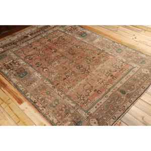 Alfombra Turca Vintage de Lana Marrón, 6,4x8,6 pies (194x262 cm) - Product Image 4