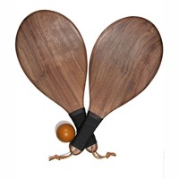 Raquette de tennis de table 100% bois Prisma Designs PWR 301, personnalisable OEM, 5 plis, légère, ronde, personnalisable avec logo