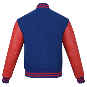 Venta al por mayor de moda nuevo diseño Letterman OEM logotipo personalizado Chenille Casual Varsity chaquetas para hombres mujeres precio barato OEM 2025 - Product Image 3