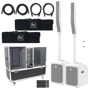 NUEVO Electro-Voice EVOLVE 50M Kit de Altavoz de Columna y Subwoofer Portátil de 1000W (Blanco) - Product Image 2