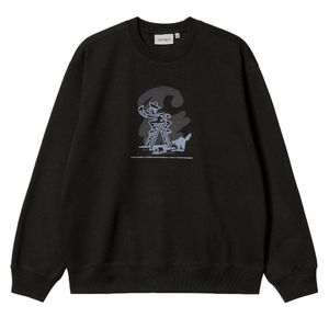 Sweatshirts à col rond de haute qualité pour hommes 100% coton personnalisés avec manches longues pour les sports d'hiver avec impression numérique - Product Image 4