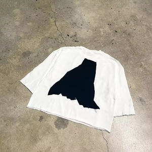 เสื้อยืดแขนยาวคอกลมทรงครอปผ้าเฟรนช์เทอร์รี่คอตตอน 300gsm พิมพ์ลายสตรีทแวร์สำหรับผู้ชาย รุ่น ONeck 2026 - Product Image 4