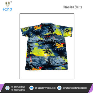Camisas Hawaianas de Popelina con Estampado de Palmeras para Hombre, Manga Corta, a la Moda, de la Mejor Calidad, Antiarrugas, Venta al Por Mayor OEM - Product Image 5