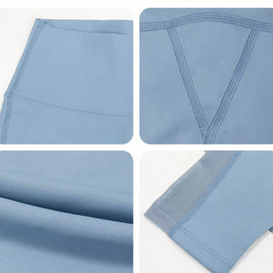 กางเกงเลกกิ้งเอวสูงสำหรับผู้หญิงเลกกิ้งออกกำลังกายระบายอากาศ - Product Image 5