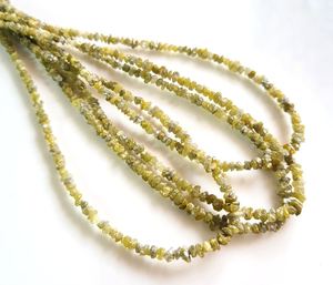 Collar crudo de diamante amarillo natural vintage, collar de regalo para mujer con cuentas de piedra, al por mayor precio de fábrica, regalo perfecto para ella - Product Image 3