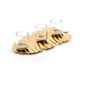 Portavelas de Metal con Diseño de Hoja Decorativa Curvada a Mano, Más Vendido para Decoración de Fiestas Navideñas, Accesorios para Velas Votivas - Product Image 1