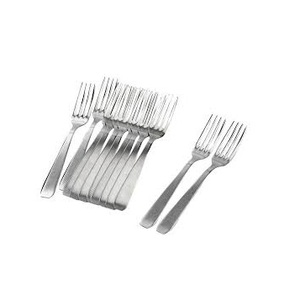 Fourchette en acier faite à la main Fourchette à fruits sur mesure Couleur argent Fourchette à couverts en métal de qualité supérieure Vente personnalisée - Product Image 4