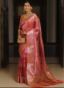 Presentamos Nuestra Última Colección de Saris Superventas, 2 Colores, Tela de Viscosa Premium, Trabajo de Pallu Enriquecido, Tela Étnica, Colores Personalizados - Product Image 2
