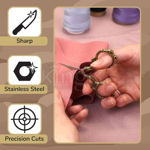 กรรไกรปักผ้าปลายแหลมคมกริบ สำหรับงานเย็บปักถักร้อย ราคาขายส่ง - Product Image 4
