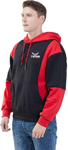 Sudaderas con capucha de moda para hombre, ropa informal de tela personalizada con muestra gratis, jersey con capucha, con estampado de tu logotipo, venta al por mayor - Product Image 3
