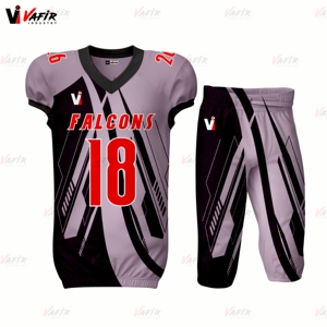 2026 pas cher prix jeunesse et adulte uniforme de Football américain personnalisé maillot et pantalon de Football américain ensemble tissu de haute qualité - Product Image 2