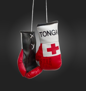 พวงกุญแจถุงมือชกมวยขนาดเล็กแบบสั่งทำพวงกุญแจหนัง PU เครื่องประดับแขวนในรถสำหรับใช้งานกลางแจ้งผลิตในสหรัฐอเมริกา - Product Image 2