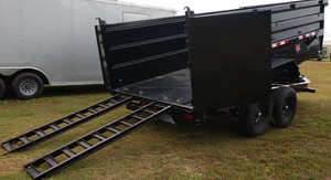 Remorque à benne basculante Pro 2023 HT REMORQUE à benne basculante 2023 HT-14 'X 83" - Product Image 6