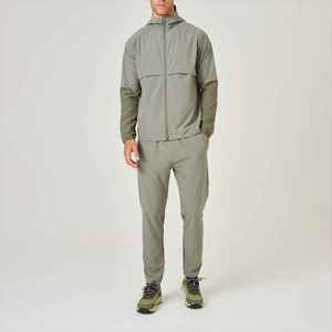 Customizable High Street <b>Men's</b> <b>Lightweight</b> Windbreaker <b>Jacket</b> Quick Dry Hooded Sports Breathable Plain Dyed Winter High - Product Image 1
