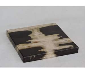 Manteles individuales de mesa de centro de último diseñador y posavasos de madera cuadrados de primera calidad de vidrio para bebidas y comedor - Product Image 3