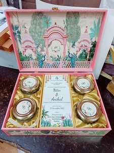 Boîtes d'invitation de mariage écologiques sur mesure avec inserts pour anniversaire, nouvel an, pâques, messages spéciaux - Product Image 4