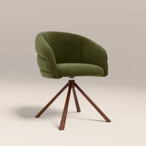 เก้าอี้รับประทานอาหารแบบหมุนได้ SINTERIOR FRANKIE SWIVEL CARVER - Product Image 2