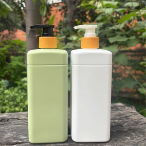 200ml 300ml 500ml 10oz 16oz for HDPE Plastic <b>Bottles</b> <b>Pump</b> Rubber Stopper for Lotion Shampoo Conditioner Soap-Pavico Vietnam - Product Image 2