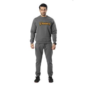 Dernière mode de la rue, ensemble de survêtement d'hiver de haute qualité pour hommes, couleur personnalisée, logo brodé, 2 pièces, en vente, disponible - Product Image 1