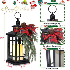 Nouveau attrayant marocain suspendu lanterne Premium qualité métal fer bougeoir rouge couleur lanterne pour noël décor de fête - Product Image 3