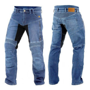 Jeans moto respirants à séchage rapide pour hommes avec armure de protection pour la moto et le motocross, service OEM - Product Image 4